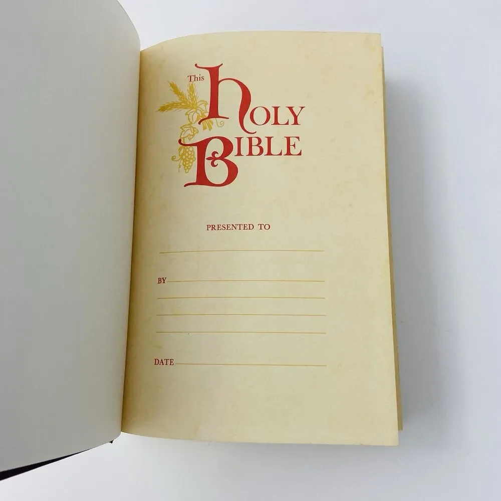 1971 Holy Bible Revised Standard Version (Second Edition) (Nelson 3800)